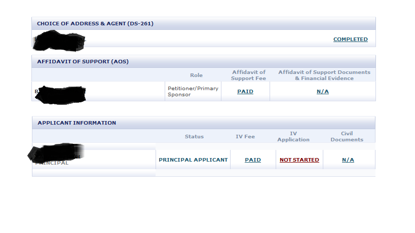 after form ds 260 is filed what comes next