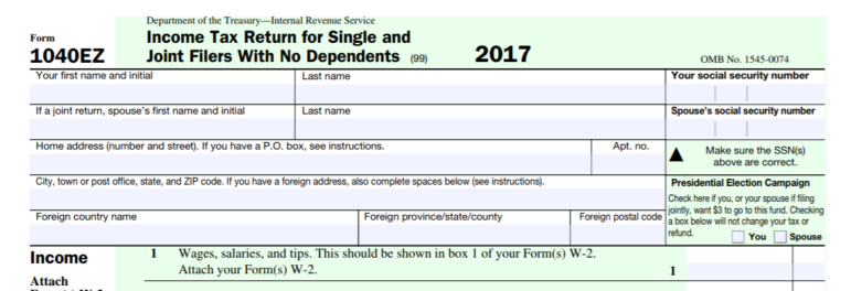 Does Tax Return Form Matter? - Removing Conditions On Residency General 