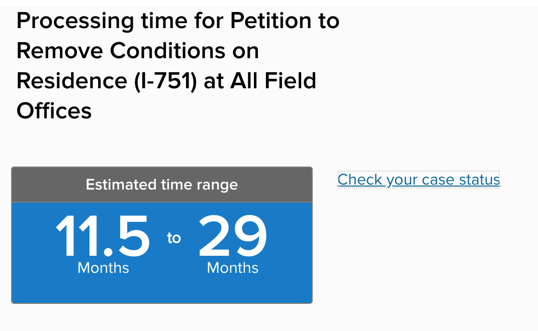 Processing Times (I751) for MSC (National Benefits Center) Page 113