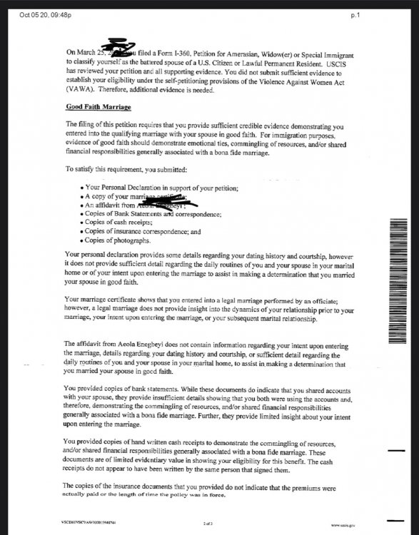 Vawa Emotional Abuse Letter Sample