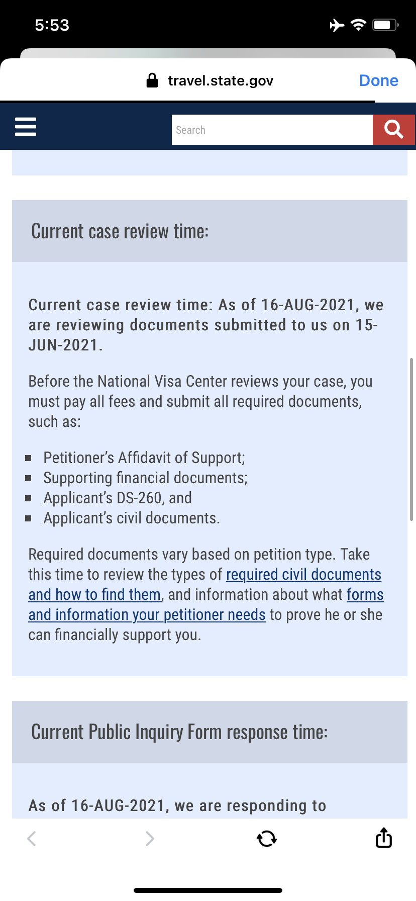 who has nvc time ?? National Visa Center (Dept of State) VisaJourney