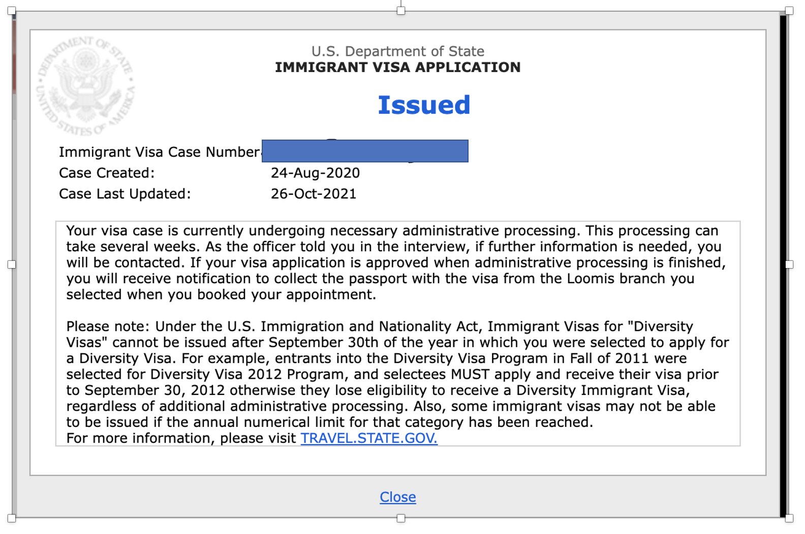 Status ISSUED By AP Wording Listed Under IR 1 CR 1 Spouse Visa 