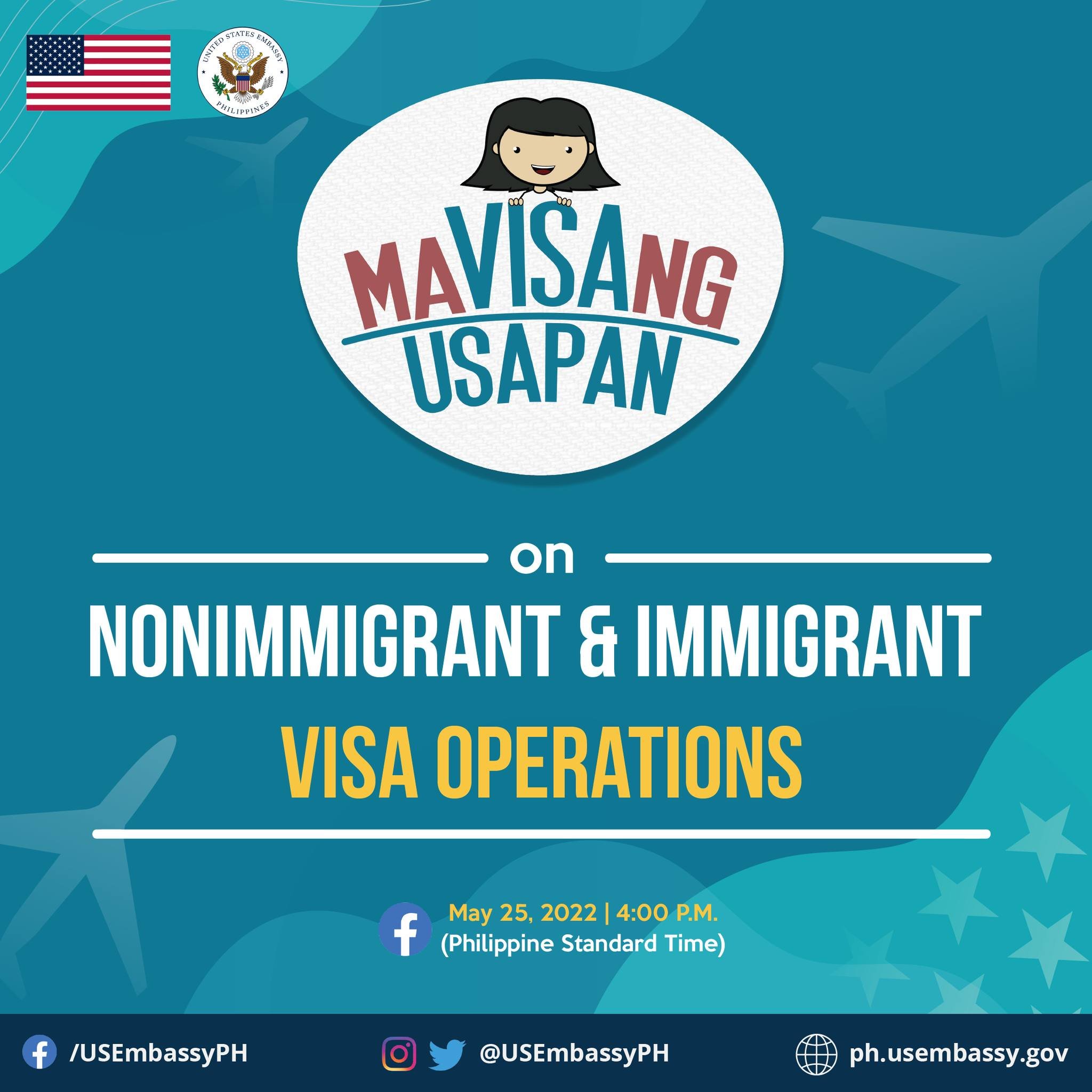 Us Embassy Manila Updates On Visa Operations On May 25 Philippines Visajourney 